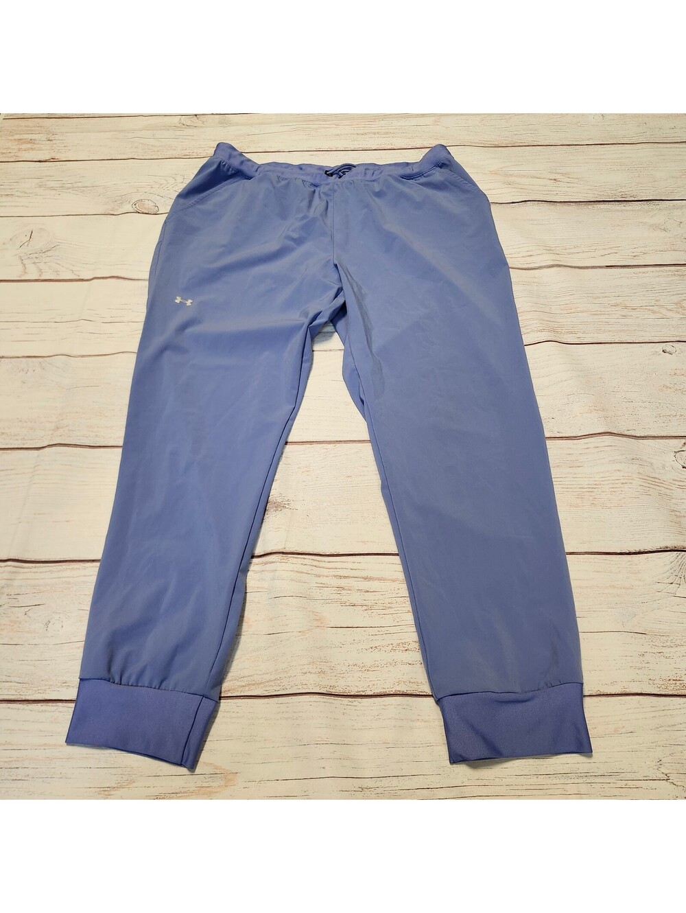 Under Armour HeatGear Loose Fit Athletic Pants Jogger Blue XL